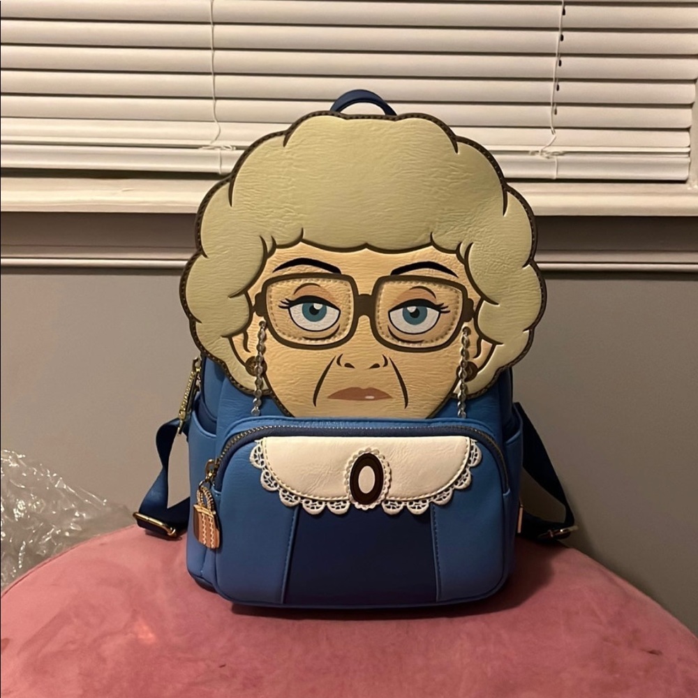 SOLD NWT Loungefly Golden Girls Sophia backpack